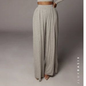 NEW JLUXLABEL DEVYN  BLACK WIDE LEG PANT
